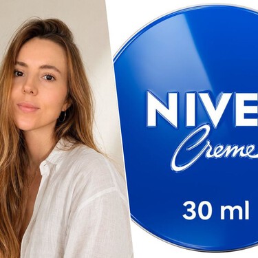Eva Fernández, farmacéutica: "La crema Nivea de lata azul sí que hidrata, pero porque es una crema hiperoclusiva.
Crea una película que evita que el agua se escape"