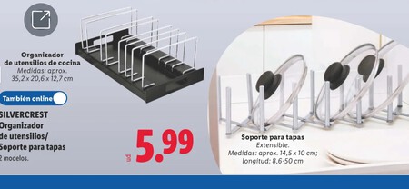 Lidl organizador menaje