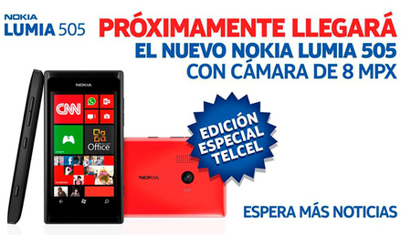 Nokia Lumia 505, un nuevo Windows Phone exclusivo para México