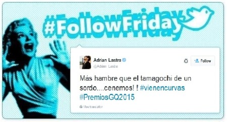 #FollowFriday de Poprosa: de los CMA Awards a los Premios GQ y tiro porque me toca