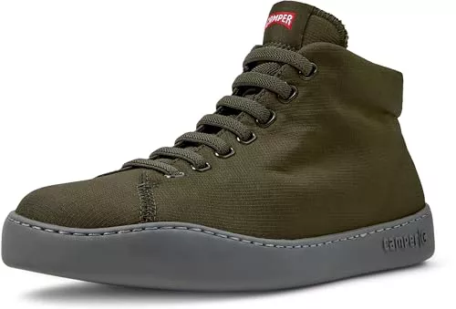 Camper Peu Touring K300270, Botas cortas al tobillo Hombre, Verde 014, 40 EU