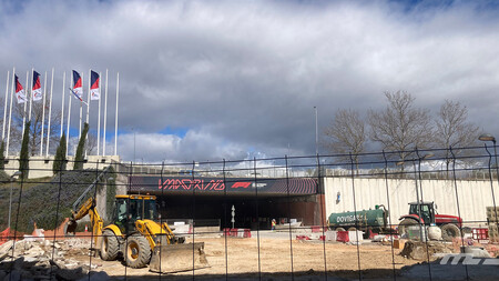 Formula1 Madrid Obras