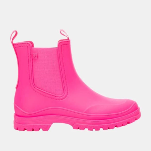 Botín mujer color rosa 
