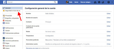 iniciar sesion de facebook en google chrome