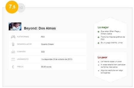 Llegan las notas a los análisis de VidaExtra