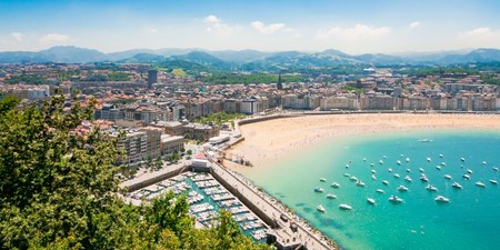San Sebastian Beach Spain