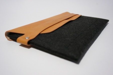 iPad mini sleeve funda con iPad cerrado