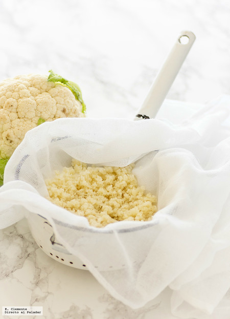 Cómo hacer cuscús de coliflor. Receta