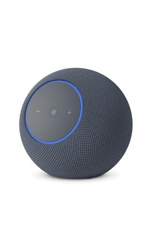 Amazon Echo Studio (última generación), diseño compacto, audio 3D inmersivo y Dolby Atmos, (grafito), con Acceso Anticipado a Alexa+