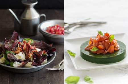 Siete ensaladas para Navidad: recetas originales y que lucirán en tus menús