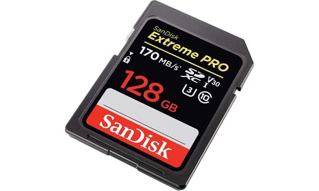 Mucho espacio para tus fotos y vídeos con la SanDisk Extreme PRO SDXC de 128 GB, que hoy Amazon te deja por sólo 36,98 euros