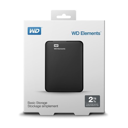 Disco duro externo 2TB WD Elements por 68 euros y envío gratis