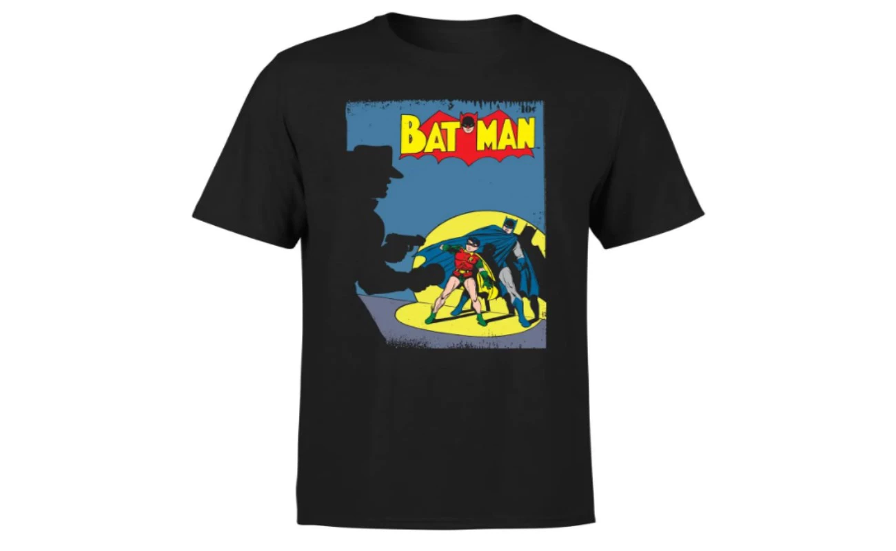 Batman Batman Cover Men's T-Shirt - Black
