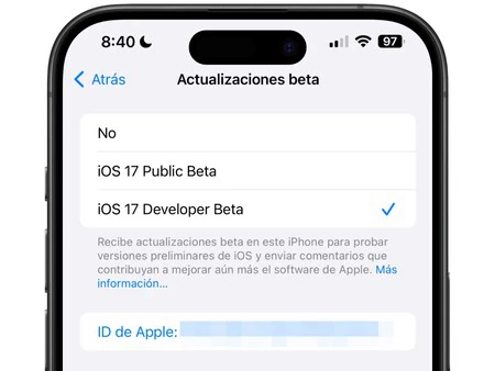 開発者プロファイルがあり、このオプションが有効化されている場合は、今すぐ更新できます。