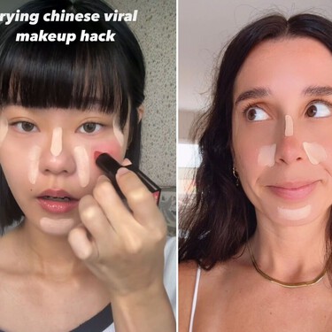He probado el truco de maquillaje favorito de las chinas y este ha sido el resultado: sí, funciona, pero tengo pegas