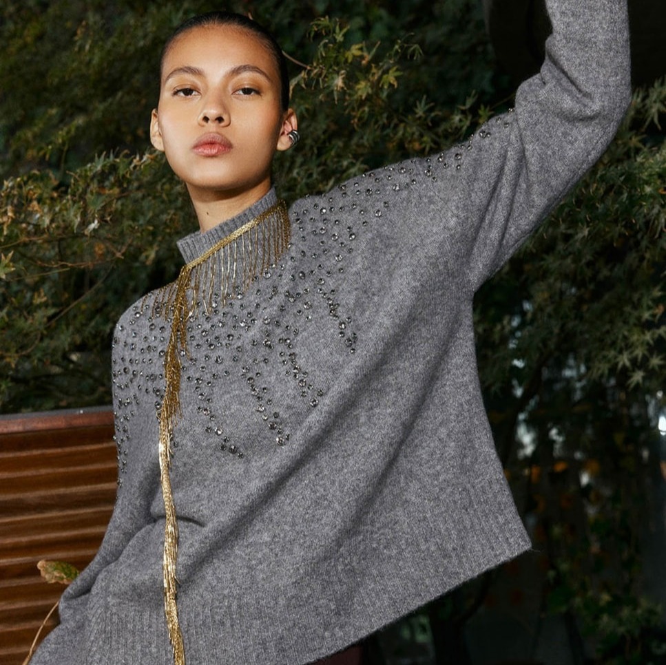 Sfera
Jersey cuello perkins