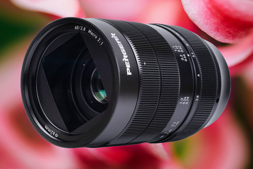 美品　PERGEAR 60mm F2.8 Macro PERGEAR 60mm F2.8 第2世代 2X倍率 フルサイズマクロレンズ