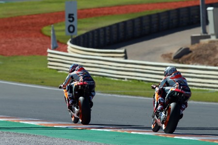 Marc Marquez Dani Pedrosa Valencia Motogp 2018