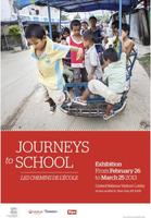 "Trayectos a la escuela", exposición sobre las dificultades de los niños para ir al colegio 