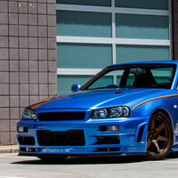 Han pagado más de medio millón de dólares por el Nissan Skyline GT-R R34 de Paul Walker, uno de los pocos legales en EEUU 