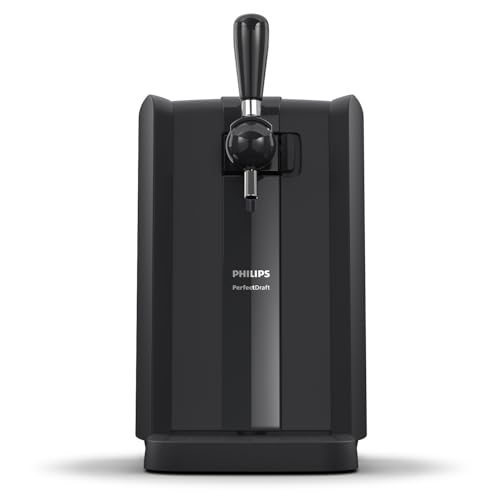 Philips PerfectDraft Grifo de Cerveza de Barril para el Hogar, 6 L, cerveza fría a 3 °C fresca durante 30 días con indicadores LED (HD3760/90)