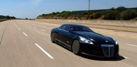 Un Maybach Exelero por la calle
