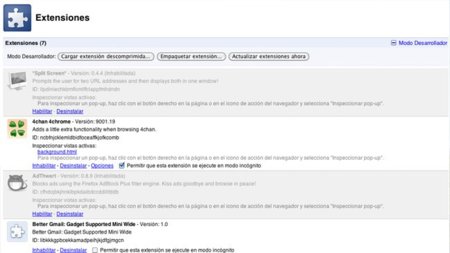Chrome permitirá que sincronicemos nuestras extensiones