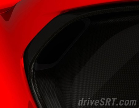 SRT Viper Teaser Entrada aire