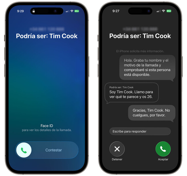 Apple presentó el filtro de llamadas SPAM como la función estrella de ...