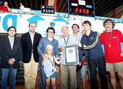 Natación en Mallorca: Récord Guiness contra la drogadicción