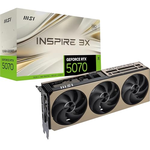 MSI GeForce RTX 5070 12GB Inspire 3X OC 