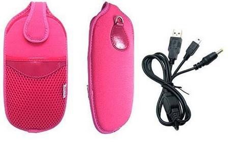 Funda rosa para la PSP