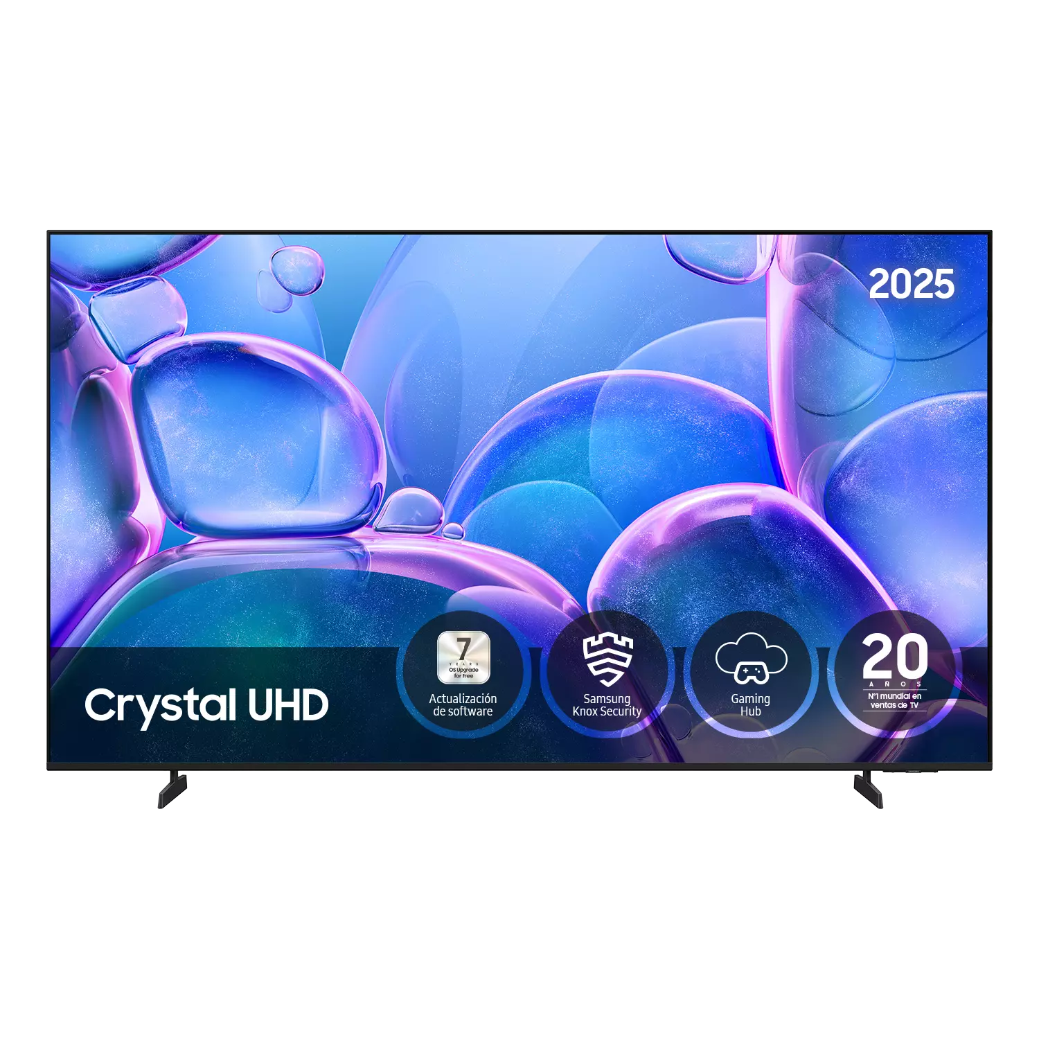 TV 65" Crystal UHD U7025F 4K Samsung Smart TV 2025