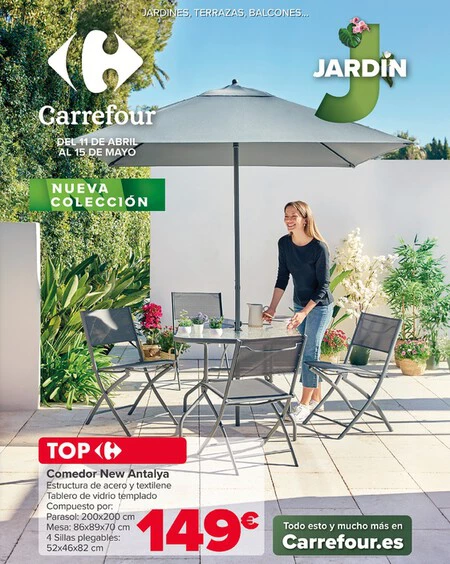 Folleto Carrefour Jardín