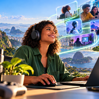 Brasileiro está entre os mais otimistas com tecnologia, diz pesquisa da Logitech 