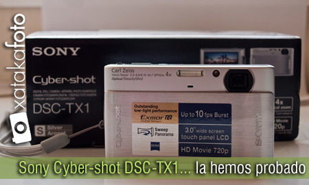 Sony Cyber-shot DSC-TX1, la hemos probado (I)