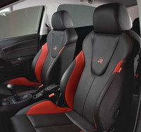 Asientos de cuero para el Seat León FR