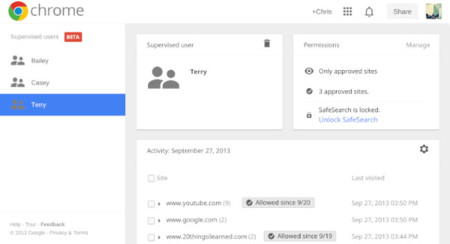 Los indicadores en pestaña y los controles parentales llegan a la versión estable de Chrome