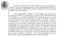 Sr. Montoro: las facturas de las obras de Génova ¿con IVA o sin IVA?
