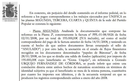 Sr. Montoro: las facturas de las obras de Génova ¿con IVA o sin IVA?