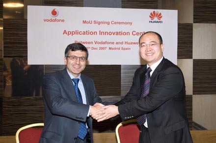 Vodafone y Huawei crean un centro de innovación en España