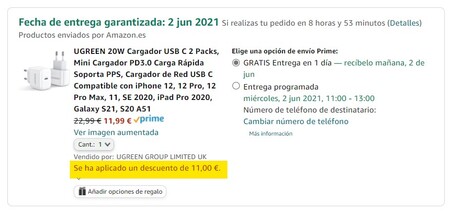 Pack Mini Cargadores Ugreen 20w Qjc5ve52