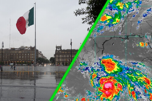 Huracan Erick Mexico Estados Afectados