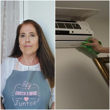 Beatriz Jiménez, experta en limpieza: "Así limpio yo mi aire acondicionado por dentro y por fuera en solo cinco minutos y con productos que tengo en casa" 