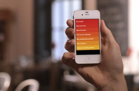 Clear, un gestor de tareas minimalista para iPhone