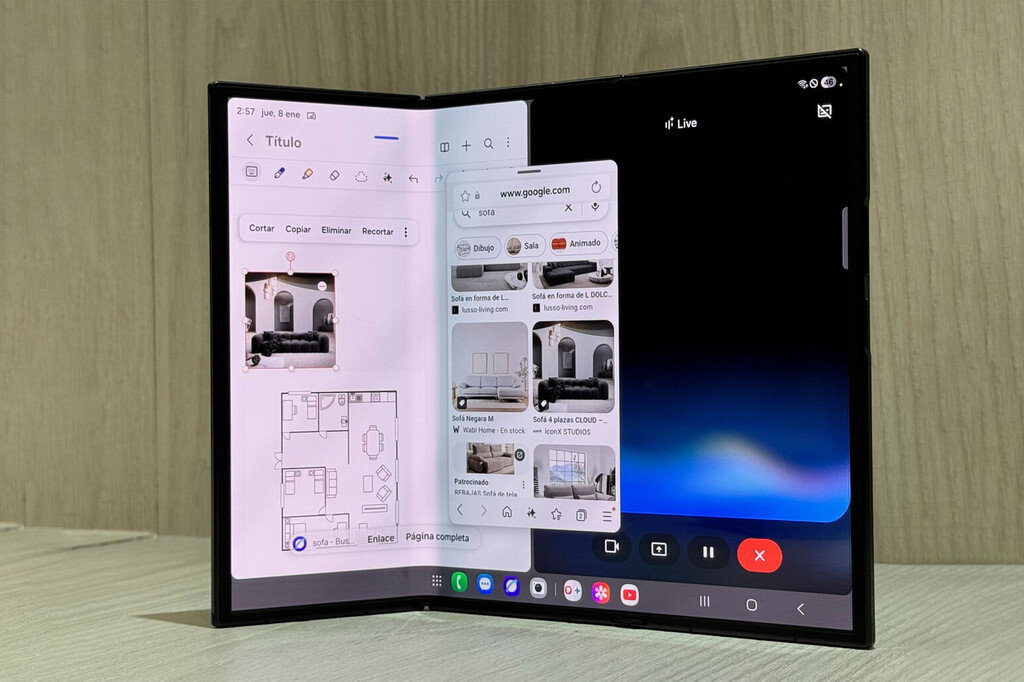No estaba muerto: Samsung vuelve a poner a la venta el Galaxy Z TriFold
