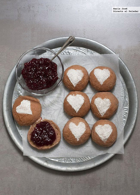 Receta de panecillos de remolacha
