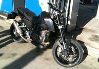 Foto espía de la posible nueva KTM 690 Duke