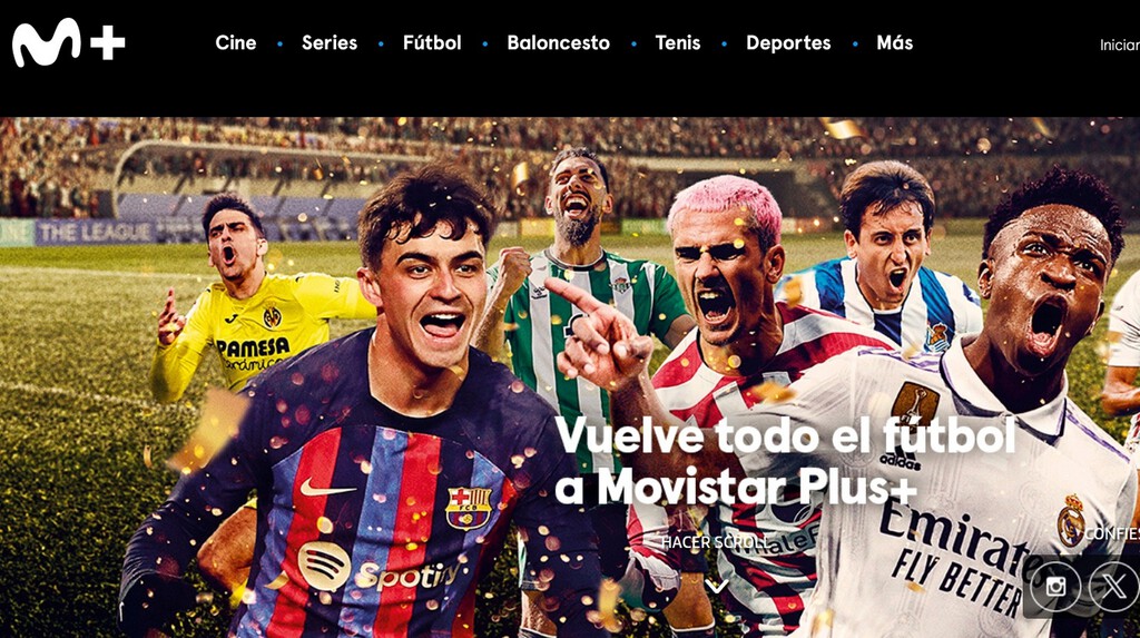 Movistar Plus+ estrena hoy un nuevo canal dedicado al fútbol: este es el dial en el que podrás verlo y los contenidos que ofrecerá 