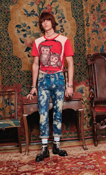 Alessandro Michele se inspira en el punk y los dandies de Carnaby Street para la colección Crucero de Gucci